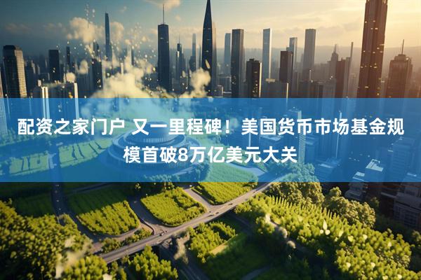 配资之家门户 又一里程碑！美国货币市场基金规模首破8万亿美元大关