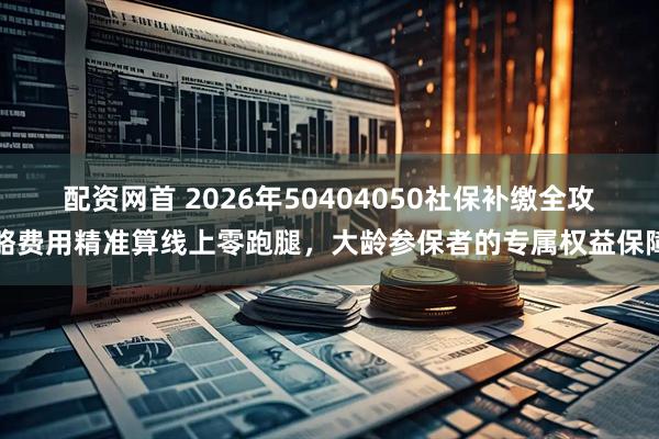 配资网首 2026年50404050社保补缴全攻略费用精准算线上零跑腿，大龄参保者的专属权益保障