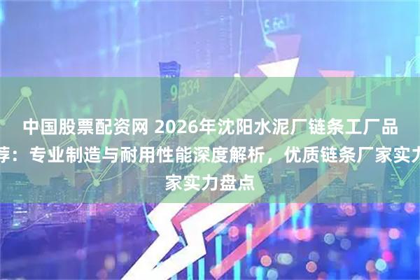 中国股票配资网 2026年沈阳水泥厂链条工厂品牌推荐：专业制造与耐用性能深度解析，优质链条厂家实力盘点